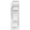 Ekena Millwork Balboa Architectural Grade PVC Outlooker with Traditional Ends, 5"W X 16"D X 16"H OUTP05X16X16BOA01 - alternate 2